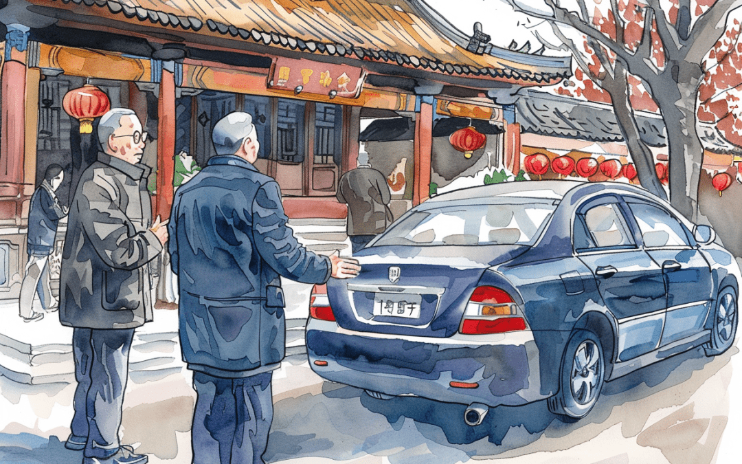 翁參加廟會完找嘸車 西螺派出所警員獲報光速尋回