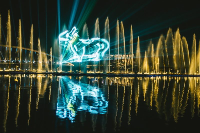 夏日消暑 來故宮南院看全台最長水舞