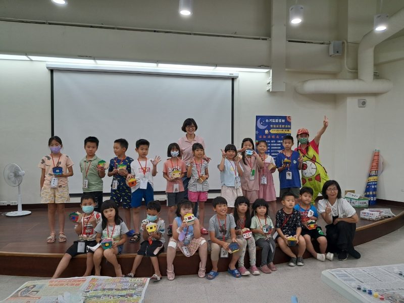 寒暑假孩子教育娛樂  白河圖書館舉辦
