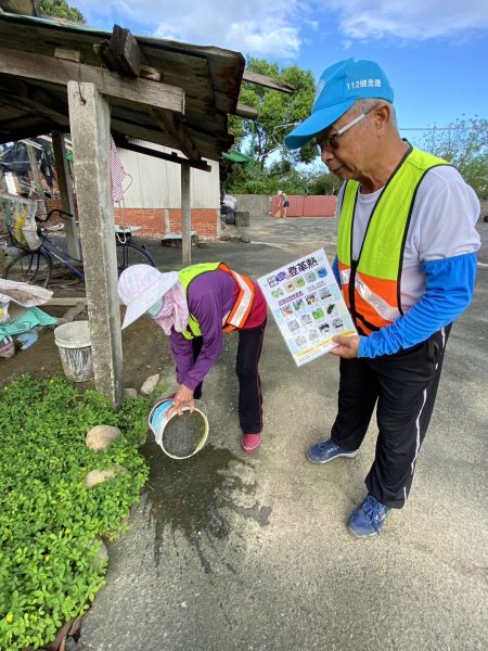 白河區公所動員里民 災後復原