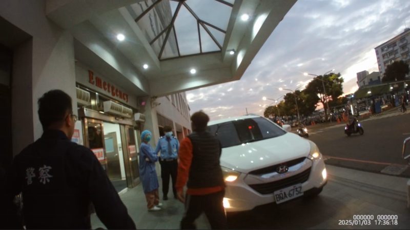 永康警開道護送孕婦就醫  助民眾喜迎小生命到來