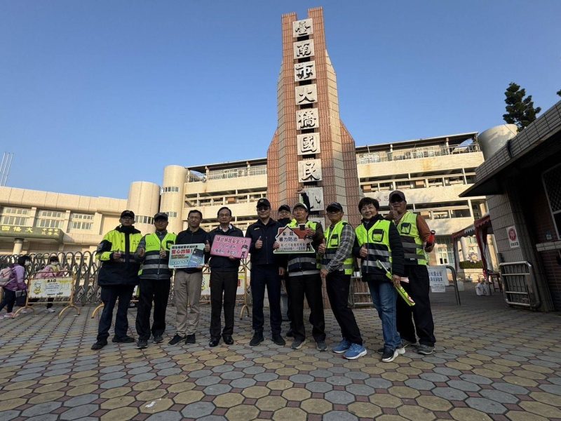 開學囉！永康警強化護童勤務 保障學童安全與交通秩序
