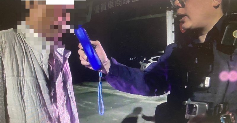 喝茫違規逆向行駛  遇永康警攔停GG了