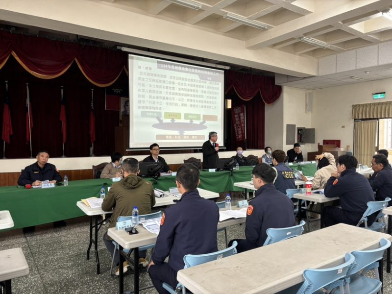 嘉義檢警調廉赴民雄警分局 辦理農漁會選舉查察分區座談會