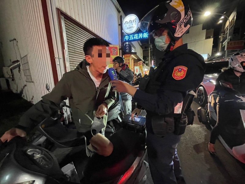 二二八連假酒駕零肇事  永康警兩天取締七件