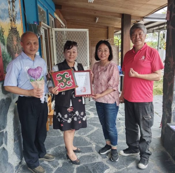 HCI鼎豐商務聯誼會台中總會送愛到屏東 關懷努力人生逆轉勝的高美瑤