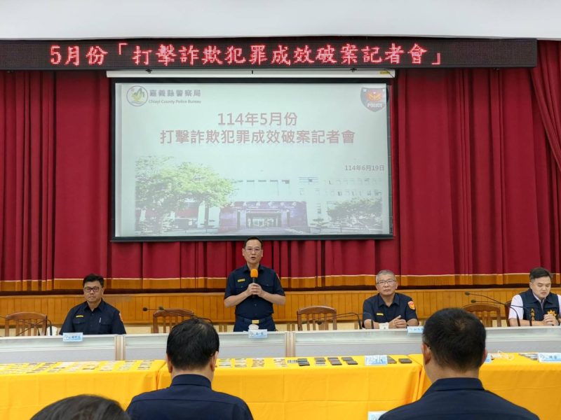 狡猾詐團換車設斷點  終究逃不過嘉警法眼