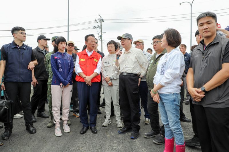 行政院長卓榮泰至嘉義縣勘災  中央地方協力推動系統化治水