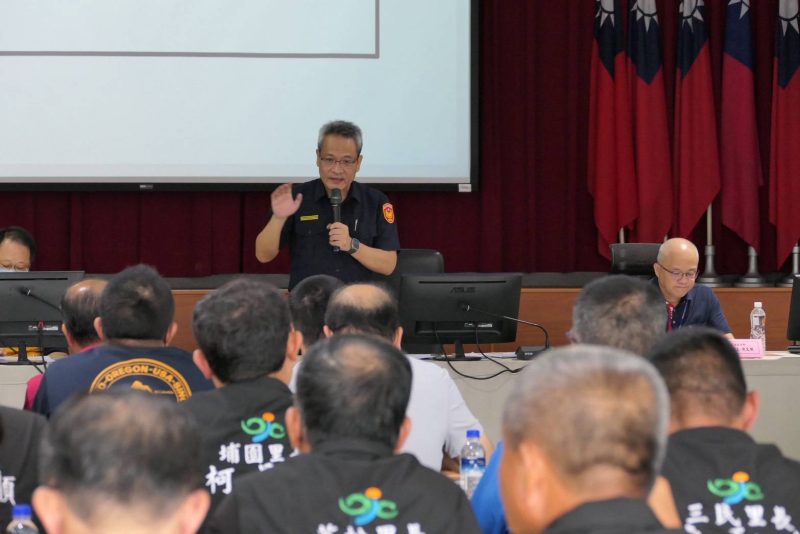 永康警2025城鎮韌性(防空)演習協調會 邀集各界齊宣導