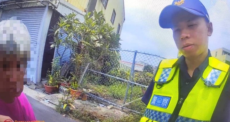 迷途老婦行動不便  永康暖警協助返家