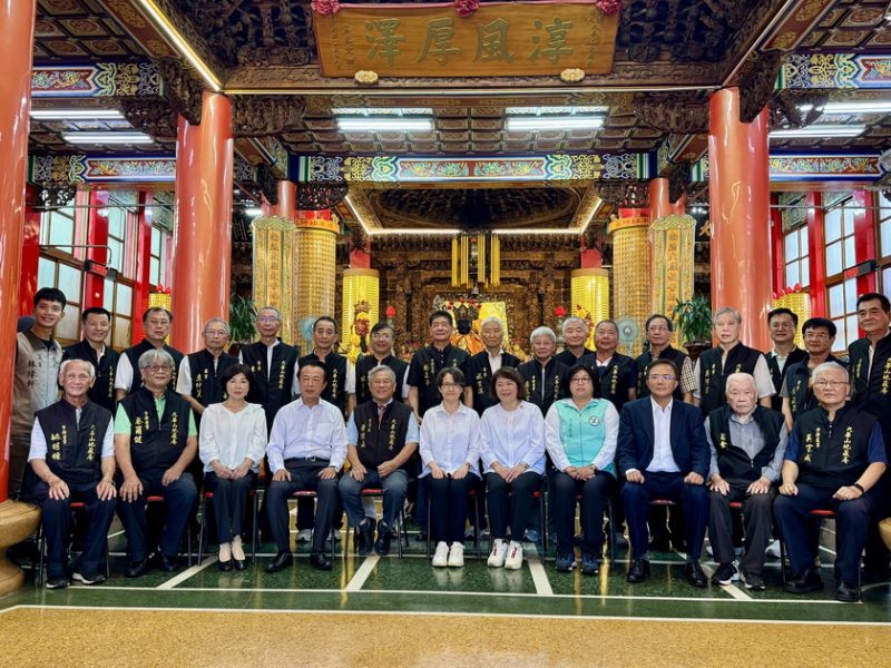 副總統蕭美琴響應公益 九華山地藏庵捐千萬助嘉義縣市重建家園