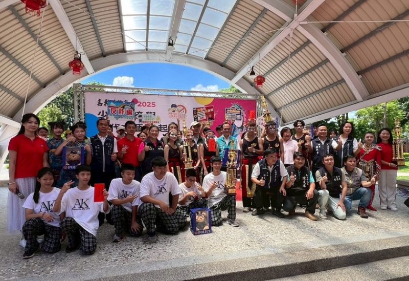 傳統『尬』現代  嘉義縣警局舉辦少年才藝競賽活動