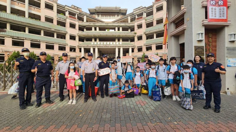 第一分局警力到位 守護加倍！護童勤務全面啟動！