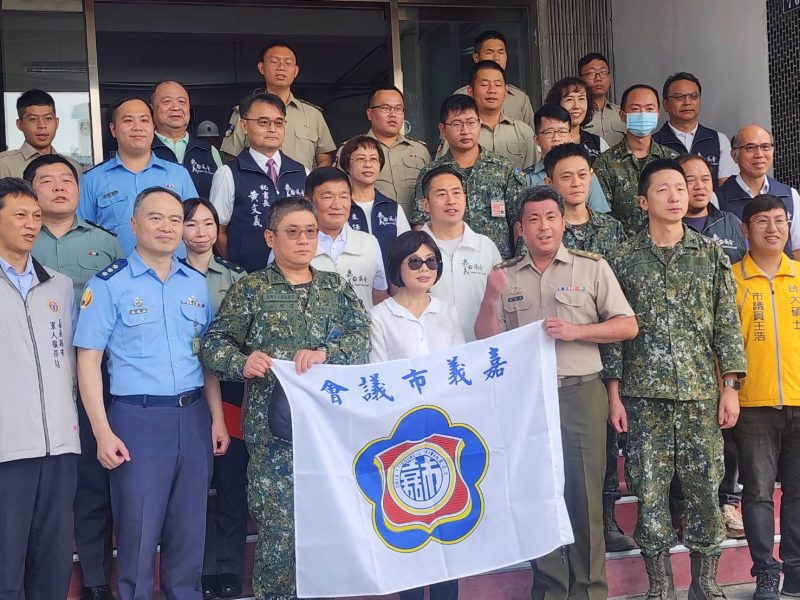 嘉義市議會秋節敬軍 向國軍表達敬意與感謝