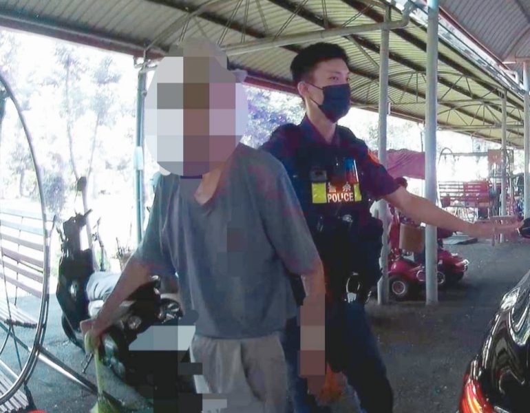 迷途不孤單！斗六公正暖警助老翁找到回家的路