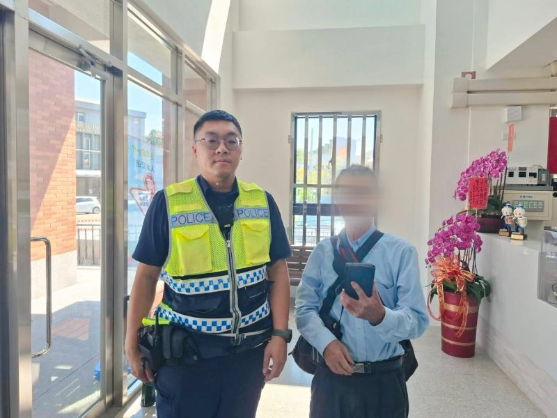 迷糊男報手機遭竊  西螺警一通電話即尋獲