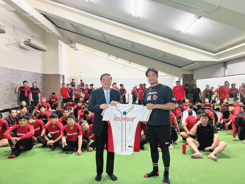 遠離職棒簽賭的夢魘！測謊專家林故廷副局長赴斗六為味全龍球員授課 強化法治觀念