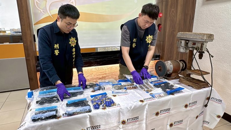 犯罪零容忍 南警鐵腕執行打詐、掃黑、肅槍專案