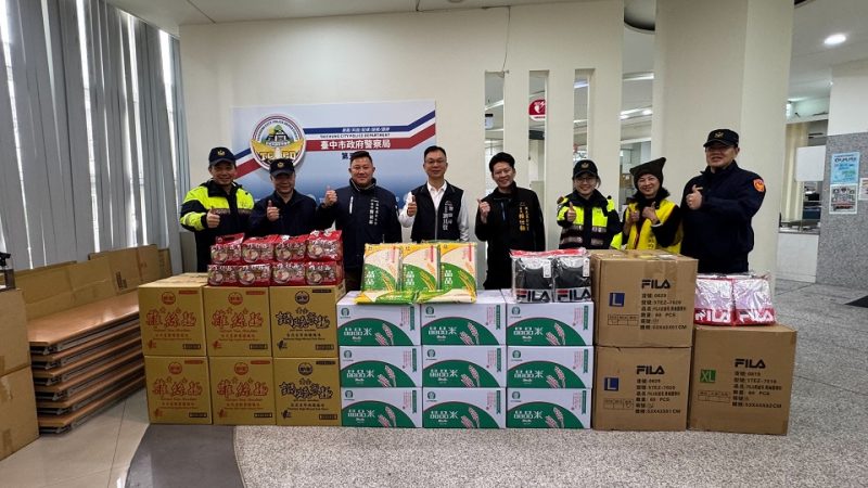 第五警分局與「欣沺無毒檸檬團隊」攜手守護獨居長輩  寒冬送暖、溫情抗寒！