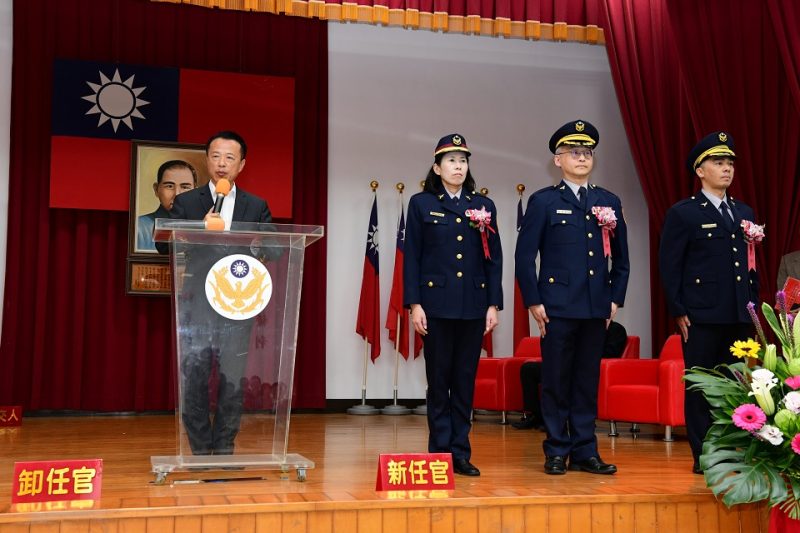 嘉義縣警局3位分局長異動  縣長翁章梁主持交接典禮